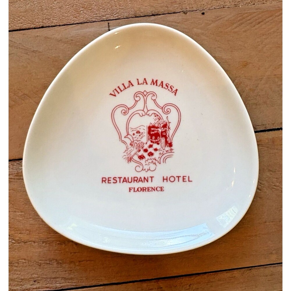 Villa La Massa Restaurant Hotel Florence Italy Trinket Dish Richard Ginori